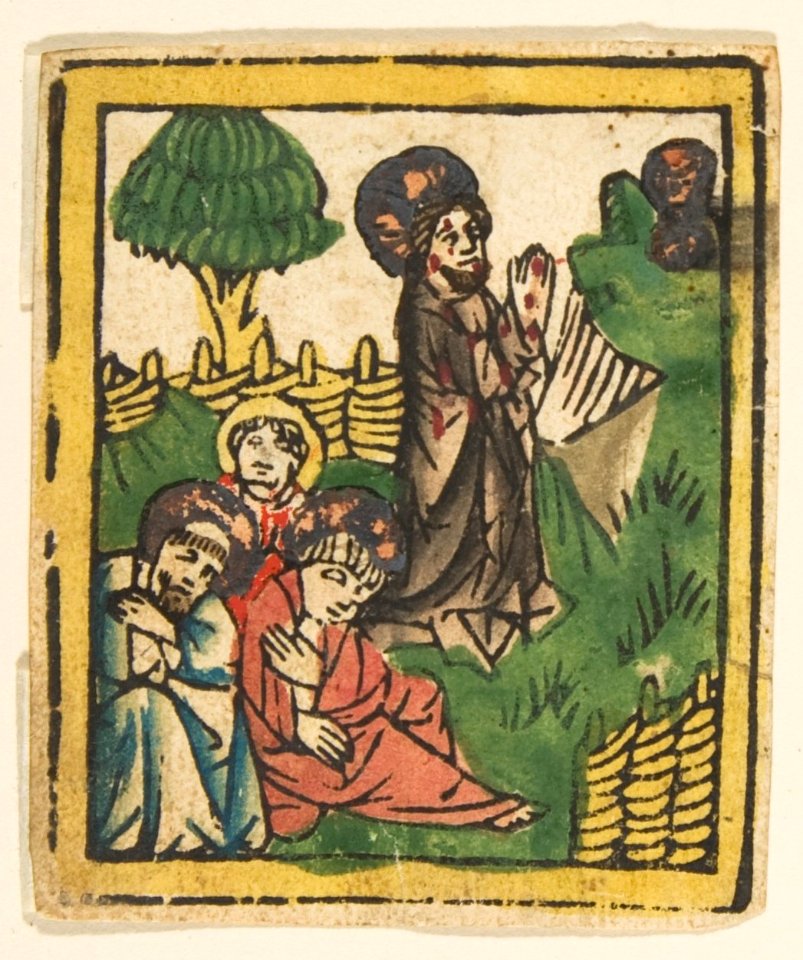 Christ on the Mount of Olives (Schr. 205a) MET DP813488