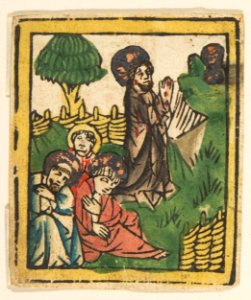 Christ on the Mount of Olives (Schr. 205a) MET DP813488