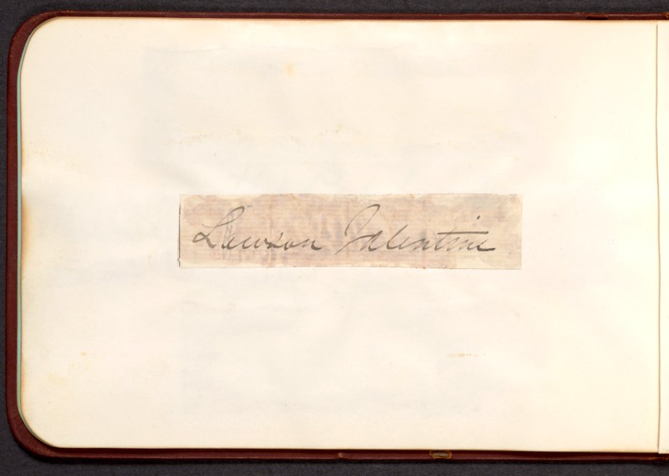 Carriage Makers' Autograph Book Met DP-18016-001
