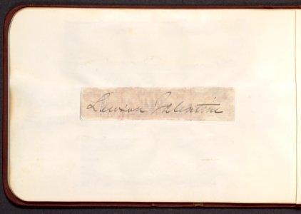 Carriage Makers' Autograph Book Met DP-18016-001