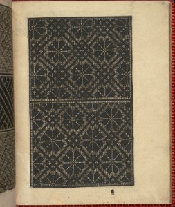 Ce est ung tractat de la noble art de leguille ascavoir ouvraiges de spaigne... page 5 (recto) MET DP355604