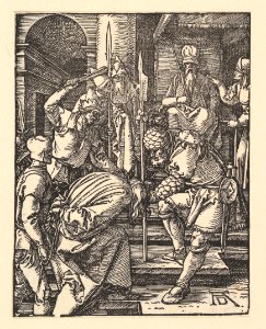Christ before Annas, from The Small Passion MET DP820429