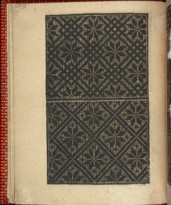 Ce est ung tractat de la noble art de leguille ascavoir ouvraiges de spaigne... page 6 (recto) MET DP355607