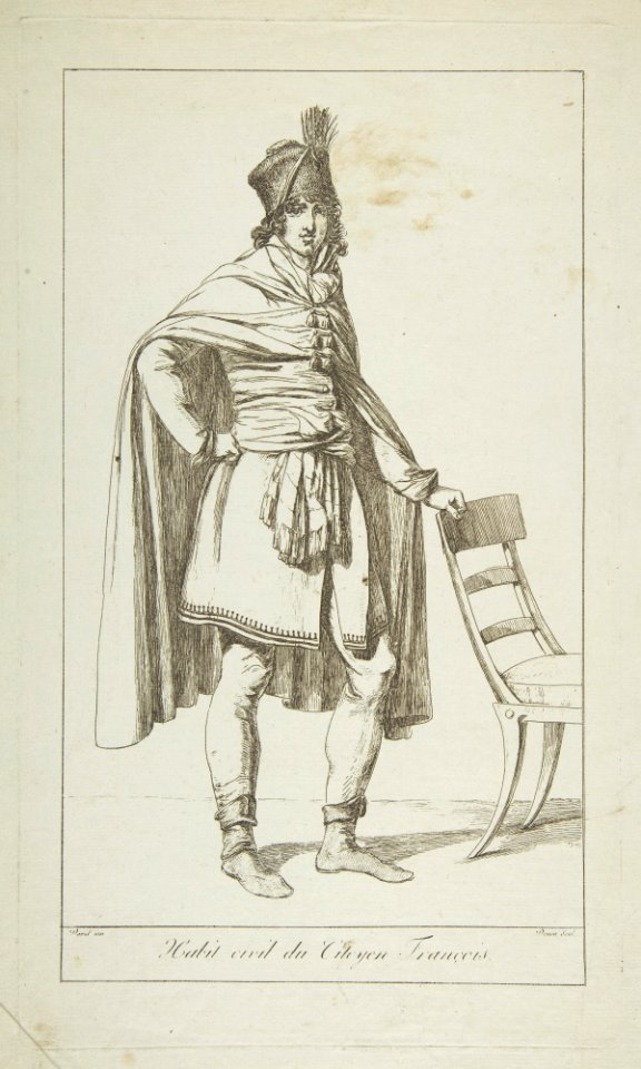 Civil Garb of the French Citizen MET DP818415