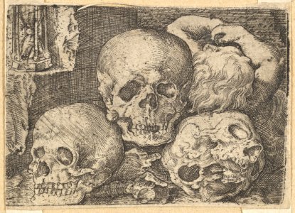 Child with Three Skulls (reverse copy) MET DP828649