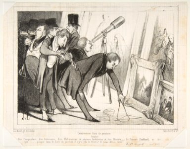 Celebrrrre Jury de Peinture..., published in Le Charivari, March 16, 1840 MET DP817582