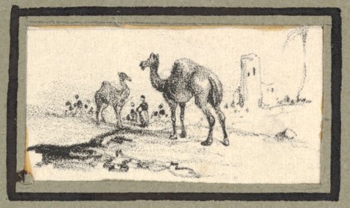 Camels in a Landscape MET DP841188