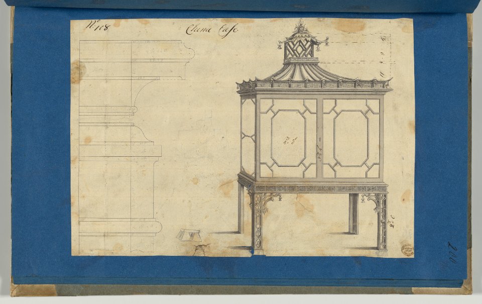 China Case, from Chippendale Drawings, Vol. II MET DP-14176-086