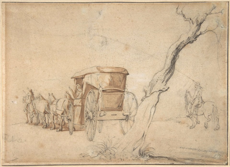 Carriage In A Landscape MET DP800165