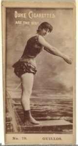 Card Number 79, Guillos, from the Actors and Actresses series (N145-6) issued by Duke Sons & Co. to promote Duke Cigarettes MET DP840265