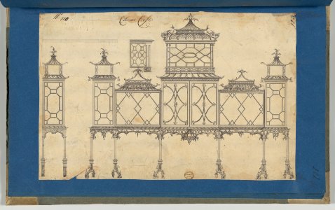 China Case, from Chippendale Drawings, Vol. II MET DP-14176-088