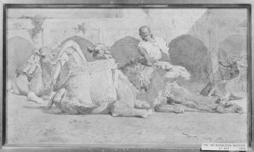 Camels Reposing, Tangiers MET 6
