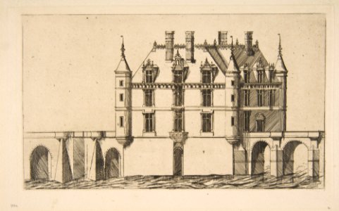 Château de Chenonceau, No 1, after Ducerceau MET DP813237