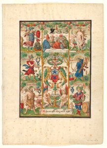 Classical Allegory with the arms of the Ochsenfelder MET DP832011