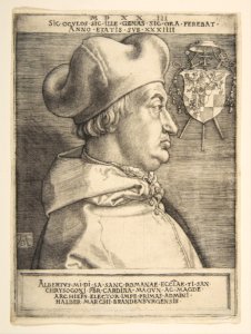 Cardinal Albrecht of Brandenburg MET DP815927