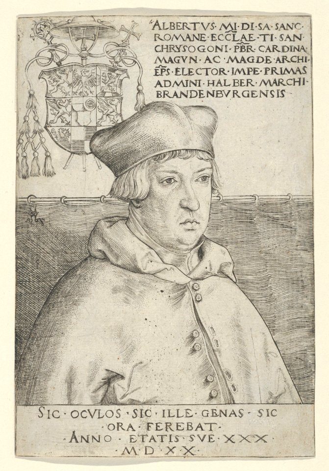 Cardinal Albrecht of Brandenburg MET DP845498