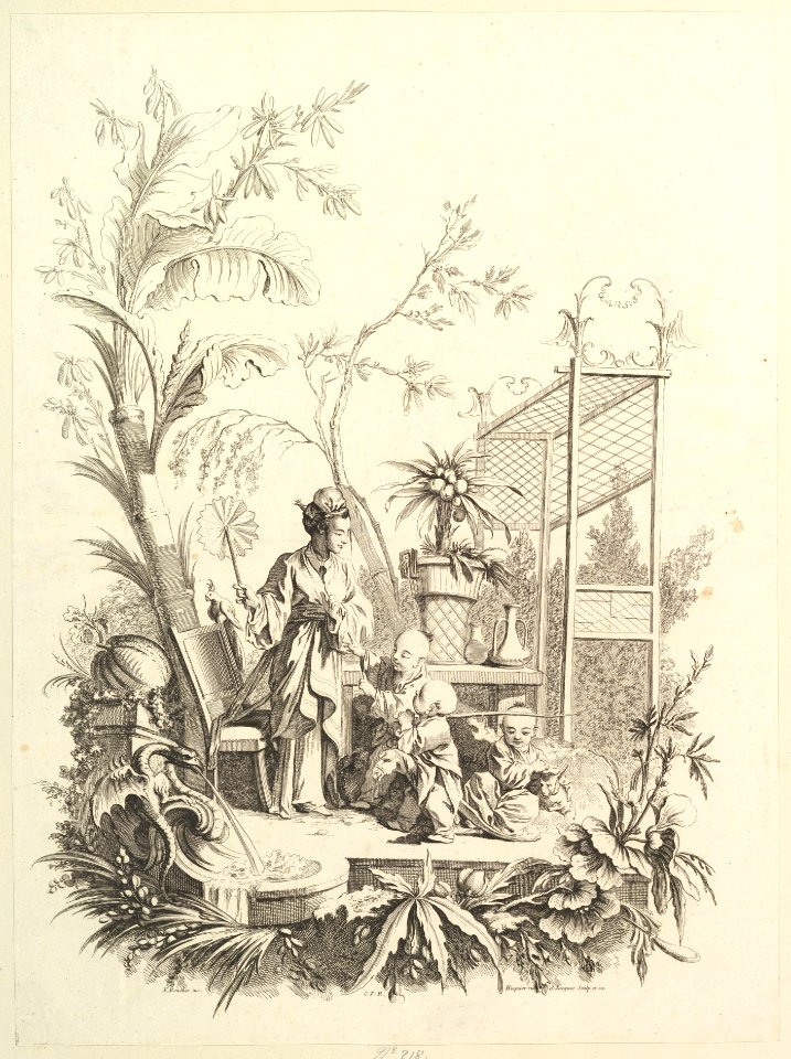 Chinoiserie with Figures in a Landscape MET DP826913