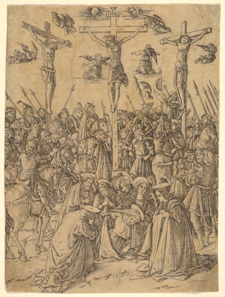 Calvary, from Life of the Virgin and Christ MET DP833943