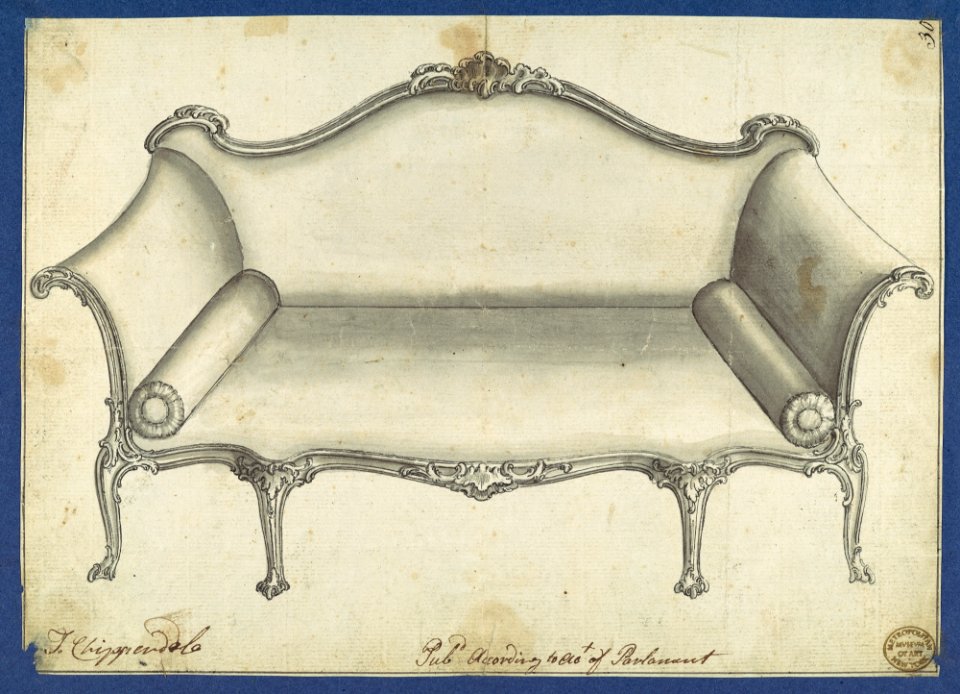 Chippendale Drawings, Vol. I MET DP104123
