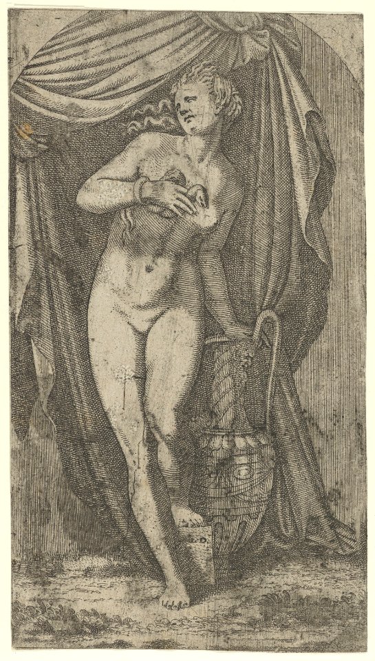 Cleopatra Bitten by an Asp MET DP854999