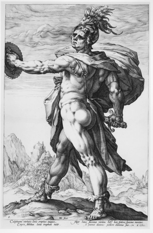 Calphurnius, from the series The Roman Heroes MET MM92461