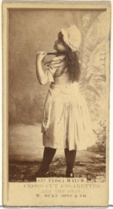 Card Number 632, Flora Walch, from the Actors and Actresses series (N145-3) issued by Duke Sons & Co. to promote Cross Cut Cigarettes MET DP839857