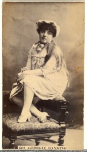 Card Number 601, Georgie Danning, from the Actors and Actresses series (N145-6) issued by Duke Sons & Co. to promote Duke Cigarettes MET DP840249