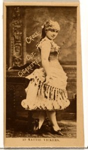 Card Number 59, Miss Mattie Vickers Met DP866794-