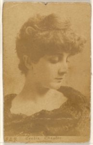 Card 529, Leslie Chester, from the Actors and Actresses series (N45, Type 1) for Virginia Brights Cigarettes MET DP830423