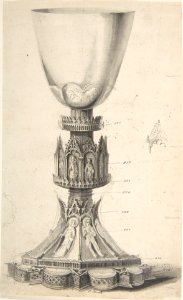 Chalice adorned with Saints, BIshops and Kings MET DP806686