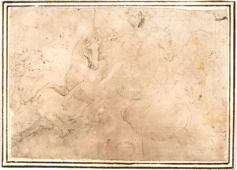Cavalry Engagement MET DP807566