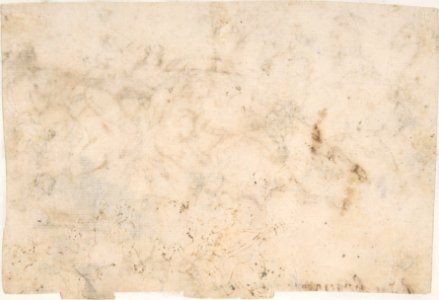 Cavalry Engagement (recto); Concert of Angels (verso) MET DP808423