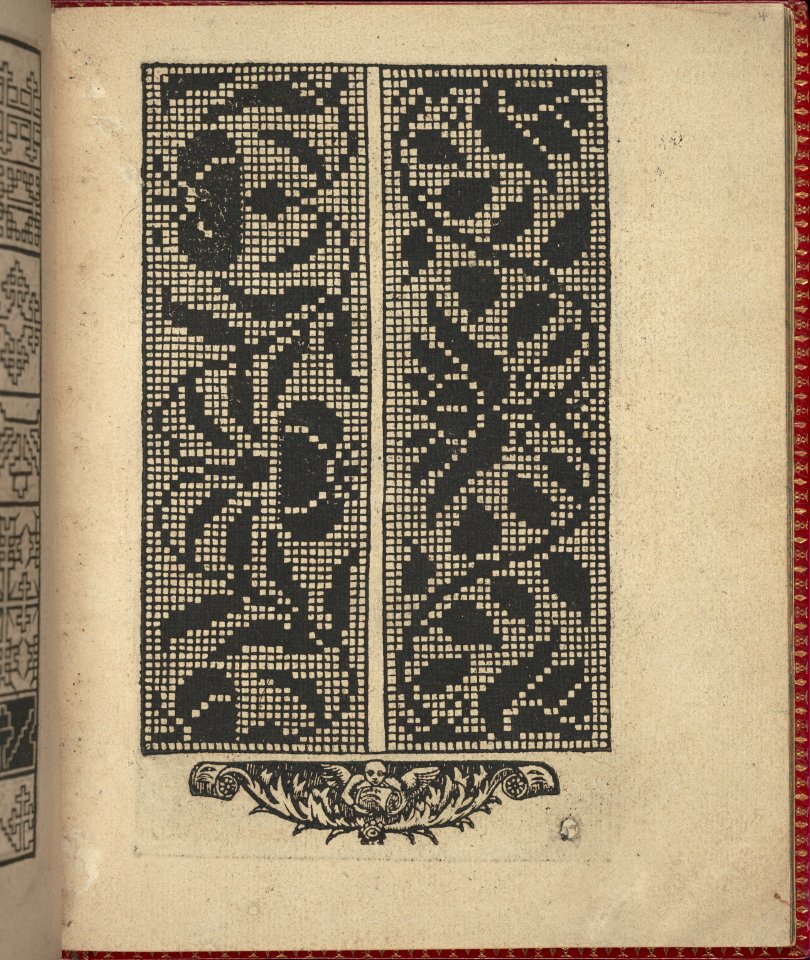 Ce est ung tractat de la noble art de leguille ascavoir ouvraiges de spaigne... page 3 (recto) MET DP355596