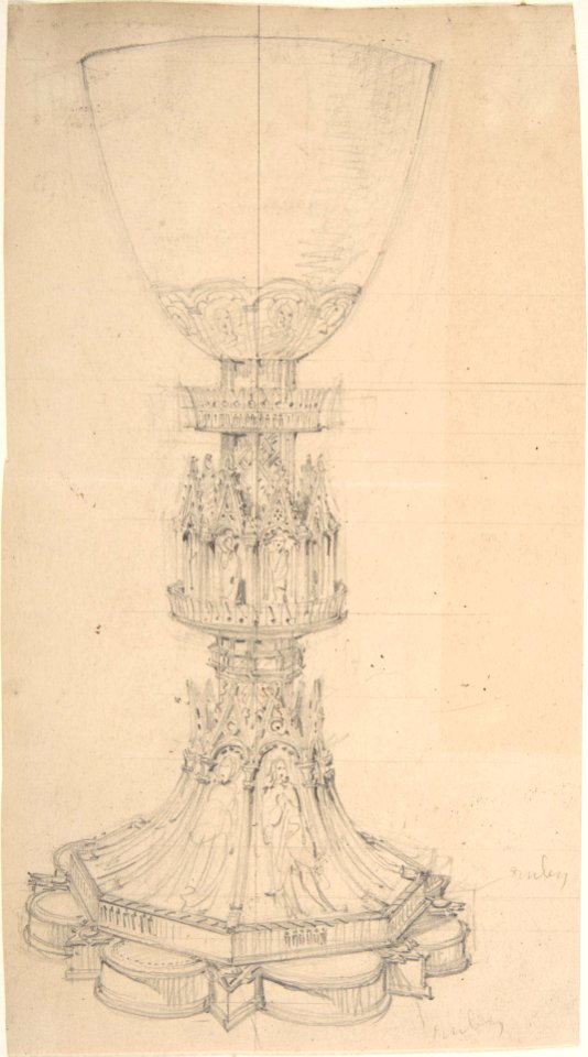 Chalice adorned with Saints, BIshops and Kings MET DP806688
