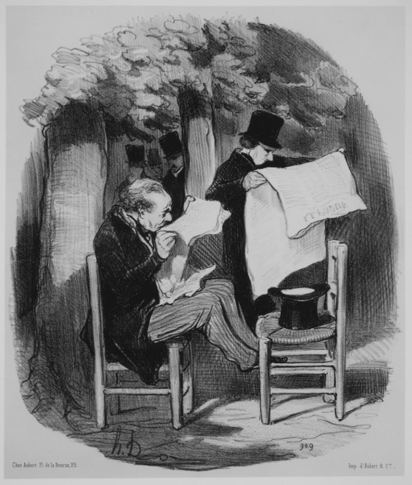 Ce que le bourgeois est convenu de nommer une...distraction, from Les Bons Bourgeois, published in Le Charivari, August 30, 1846 MET MM88096