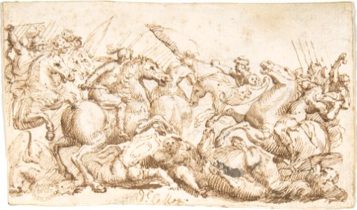 Cavalry Engagement MET DP807669