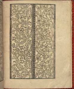 Ce est ung tractat de la noble art de leguille ascavoir ouvraiges de spaigne... page 12 (verso) MET DP355634