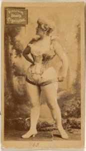 Card 763, from the Actors and Actresses series (N45, Type 2) for Virginia Brights Cigarettes MET DP831041