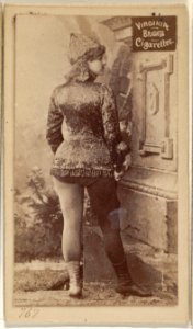 Card 767, from the Actors and Actresses series (N45, Type 2) for Virginia Brights Cigarettes MET DP831042