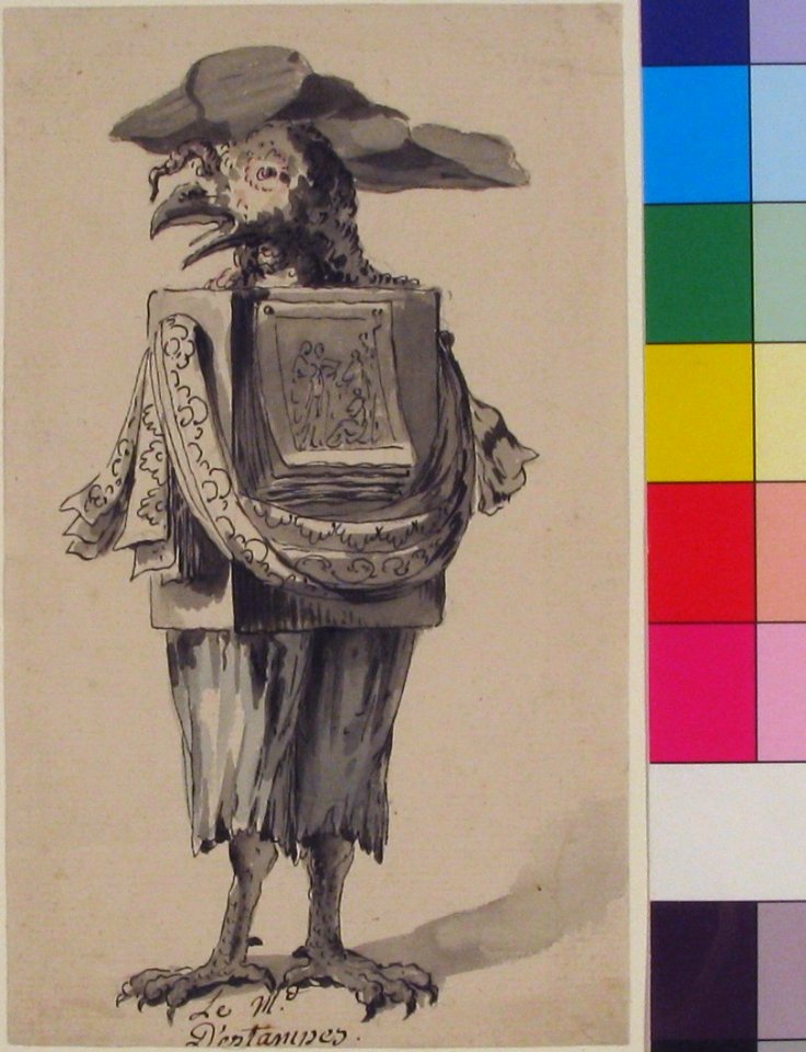 Caricature of a Printseller MET 60.576.5(6)