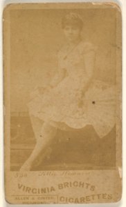 Card 544, Lillie Howard, from the Actors and Actresses series (N45, Type 6) for Virginia Brights Cigarettes MET DP831214