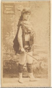 Card 755, Seven Ravens, from the Actors and Actresses series (N45, Type 2) for Virginia Brights Cigarettes MET DP830984