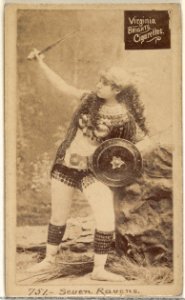 Card 751, Seven Ravens, from the Actors and Actresses series (N45, Type 2) for Virginia Brights Cigarettes MET DP830983