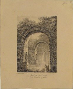 Classical Ruins- A Public Bath MET 66.542.36.2