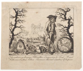 Caricature and hidden silhouette representations of Lafayette and others Met DP886273