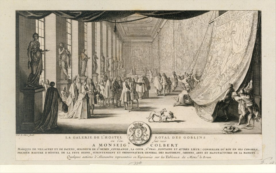 Colbert Visiting the Gobelins MET DT200084