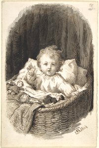 Child in a Crib MET DP802812