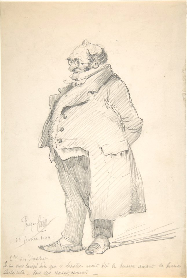 Caricature MET DP808307