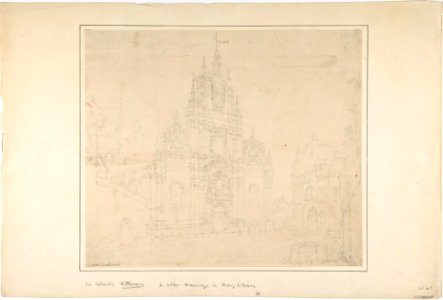 Church Facade (after the French?) MET DP805074