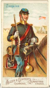 Carbine, from the Arms of All Nations series (N3) for Allen & Ginter Cigarettes Brands MET DP828695